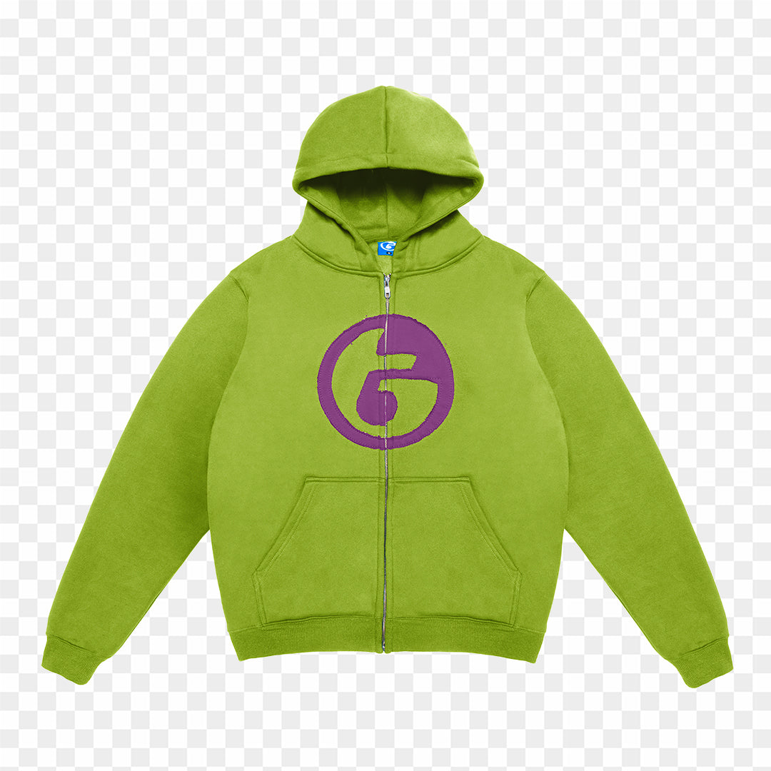 SICK PATCH ZIP-UP HOODIE tern®