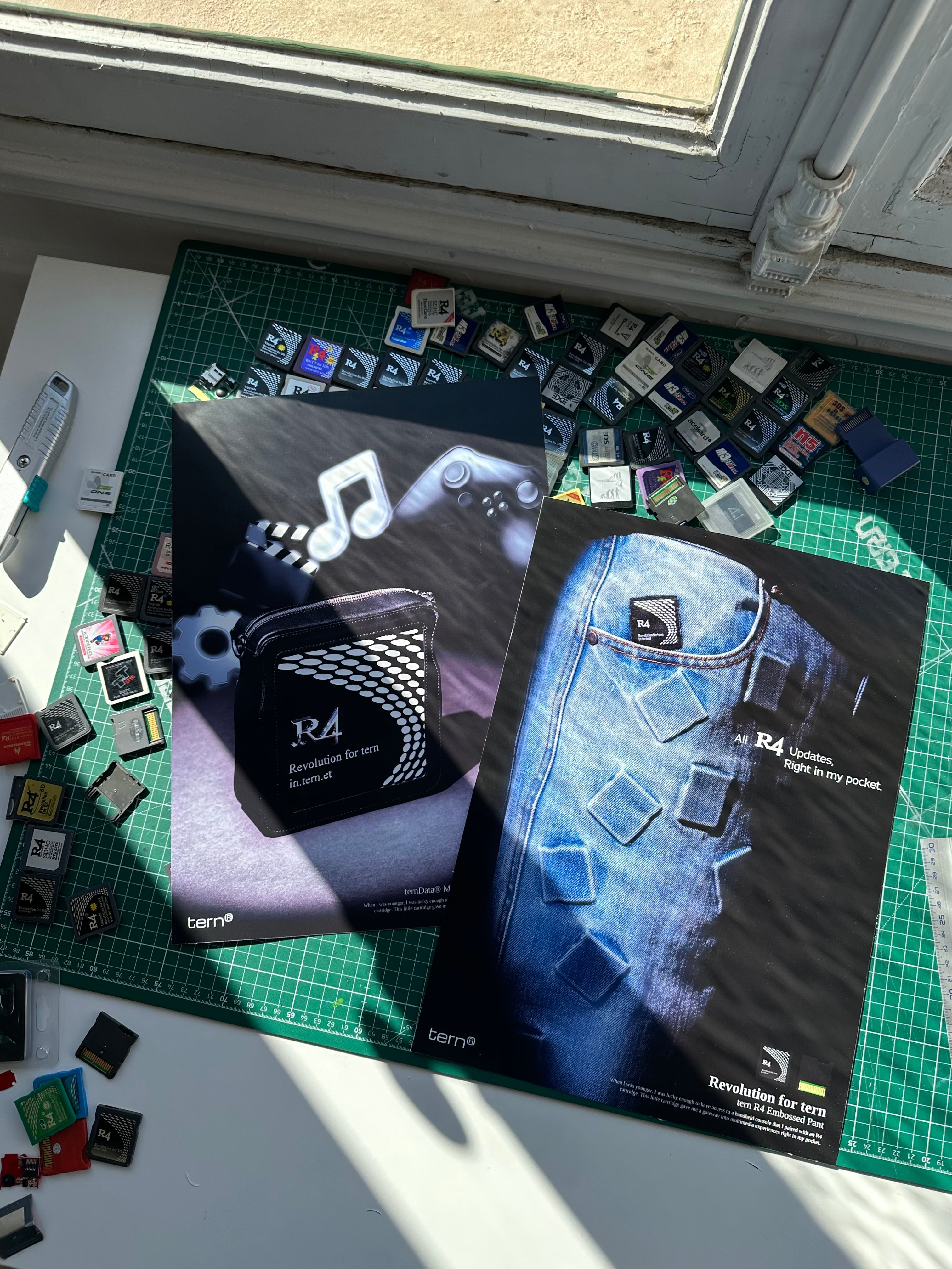 R4 DENIM AD PHOTO PRINT
