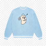 BLUE CLICKY STARTER KNIT