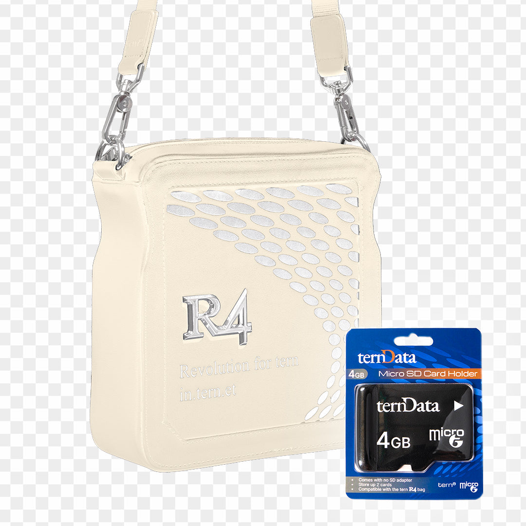 R4 MESSENGER BAG CREAM