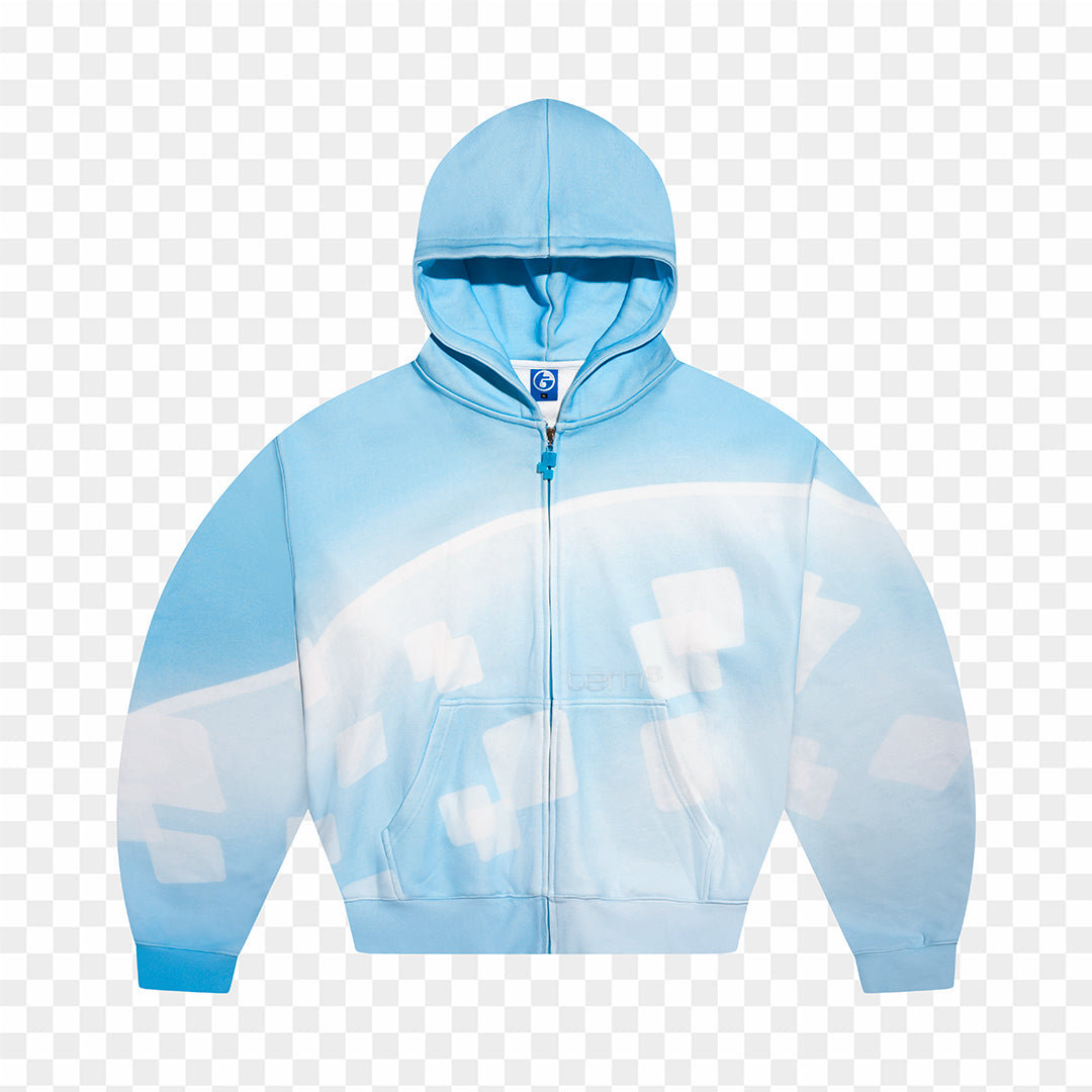 BLUE HOMEBREW ZIP-UP HOODIE tern®