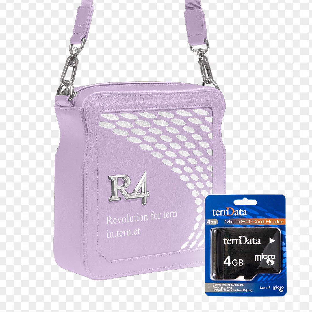 R4 MESSENGER BAG LILAC