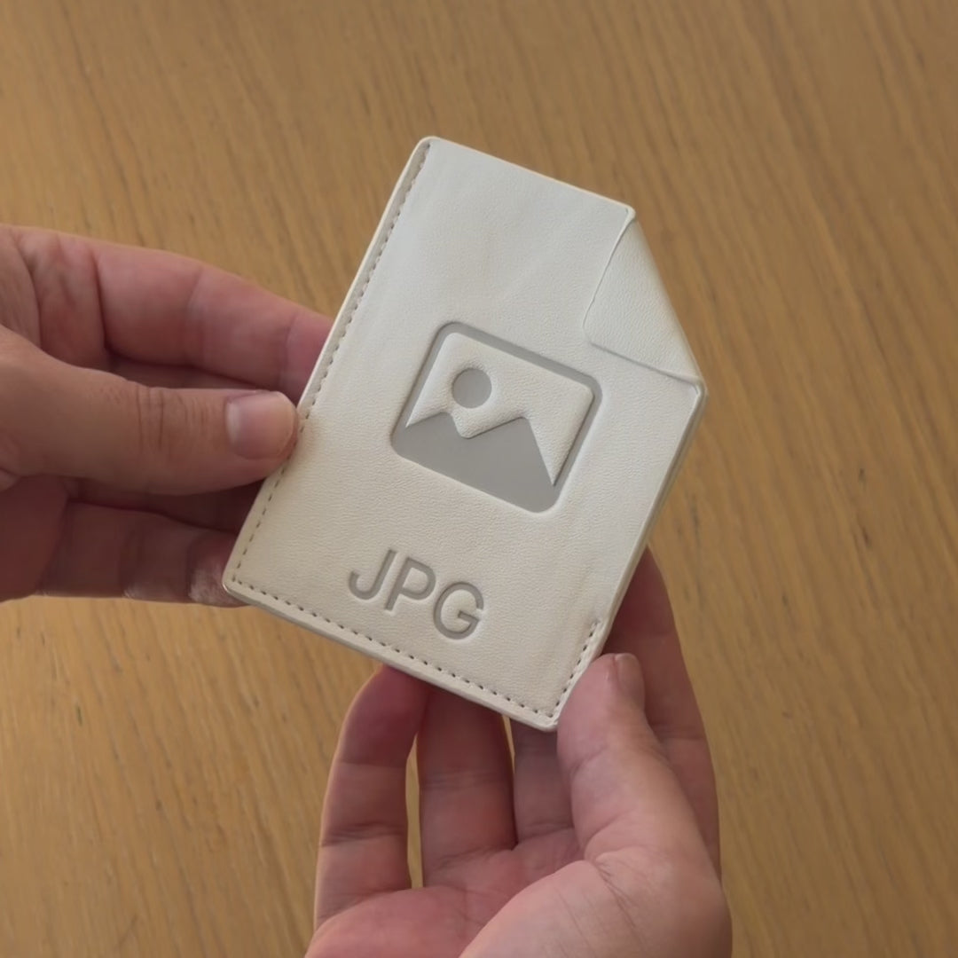 Load video: JPG FILE CARD HOLDER