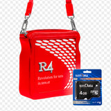 R4 MESSENGER BAG RED