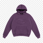 PURPLE VLAN EMBOSSED HOODIE tern®