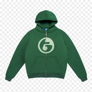 FOREST GREEN ZIP-UP HOODIE tern®
